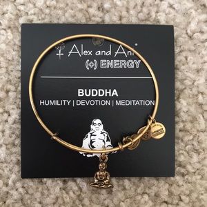 Alex and Ani Buddha bangle